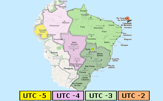 brazil time zone map