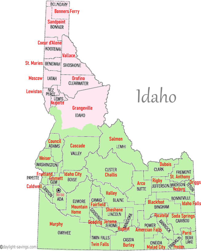 Idaho Time Zone