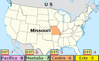 Daylight Savings Time Missouri, USA DST - Time Zone, Time Change 2023